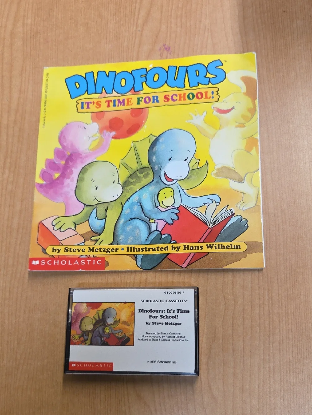 A vintage  read-along books and cassette tapes,‎ 1980s & 1990s